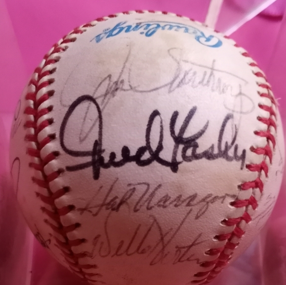 Detroit Togers autographed baseball - Picture 3 of 4